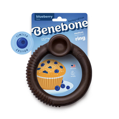 Blueberry Ring | Limited Edition Durable Dog Chew Toy | Long-Lasting Play & Enrichment Toy